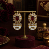SHERA NOOR SET in Maroon