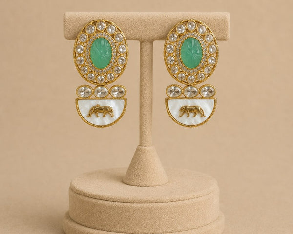 SHERA NOOR SET in a dreamy Mint Green