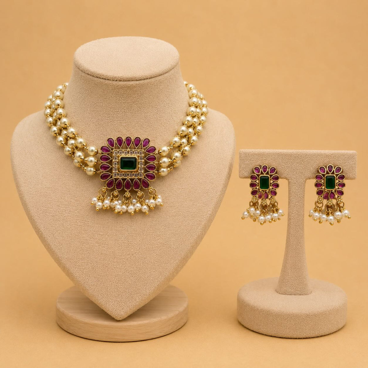 Noor Mahal Pearl Set