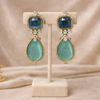 Zamarud Noor Set In Blue
