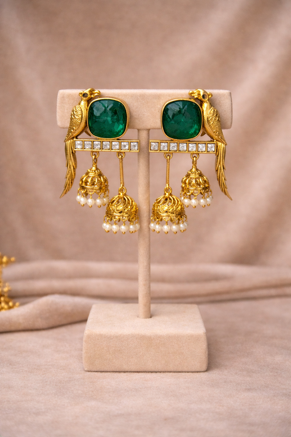 Morni Noor Jhumkas