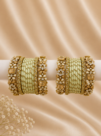 Silk Thread & Premium Glass Bangles