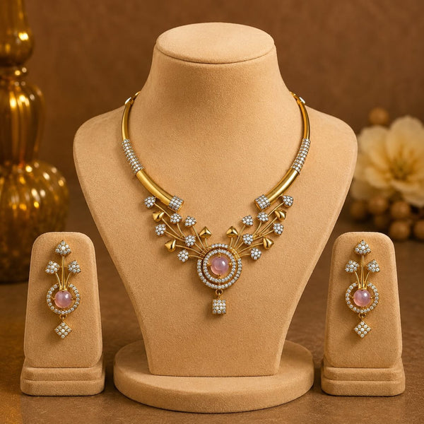 Rosé Aurelia Necklace